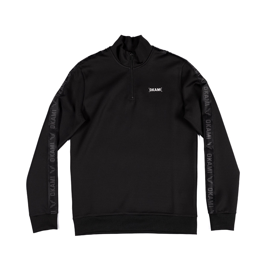 Cooldown Track top- Black - Okami Sport