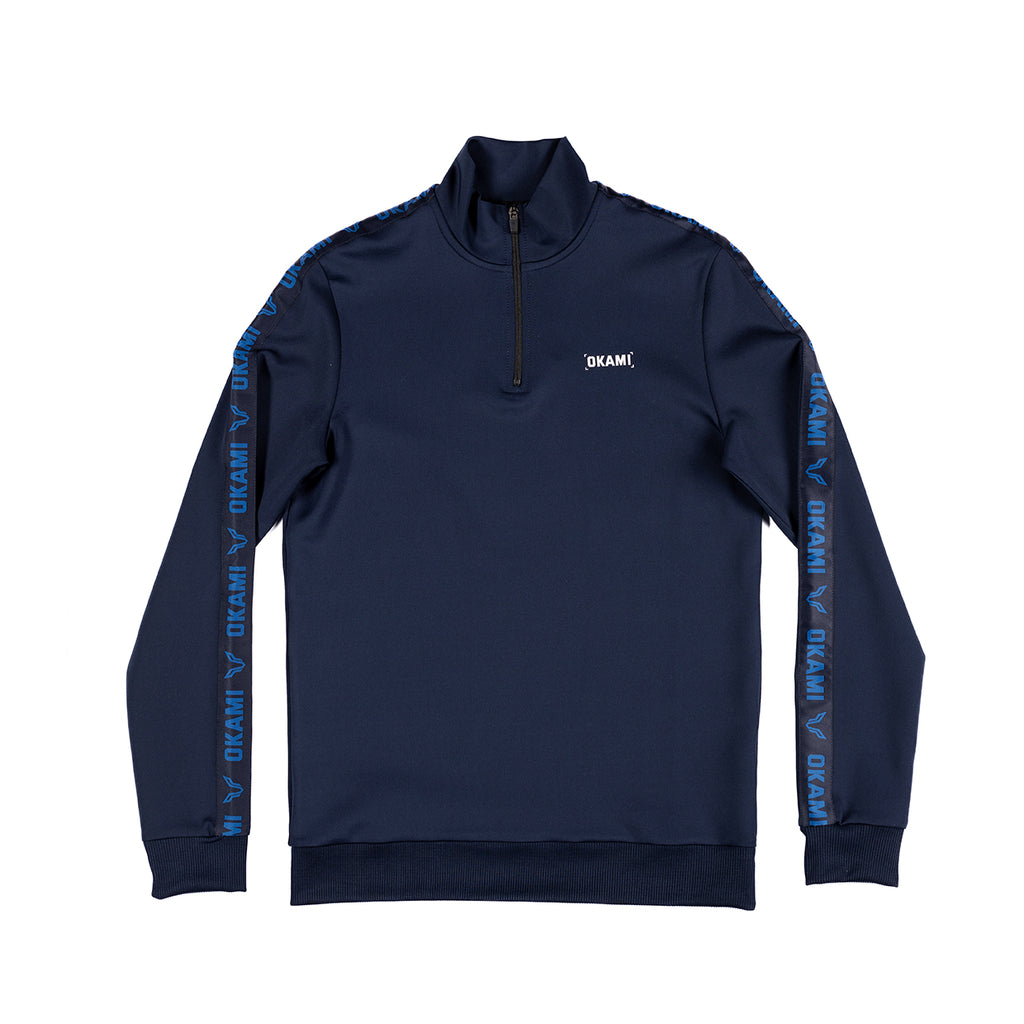 Cooldown Track top- Navy - Okami Sport