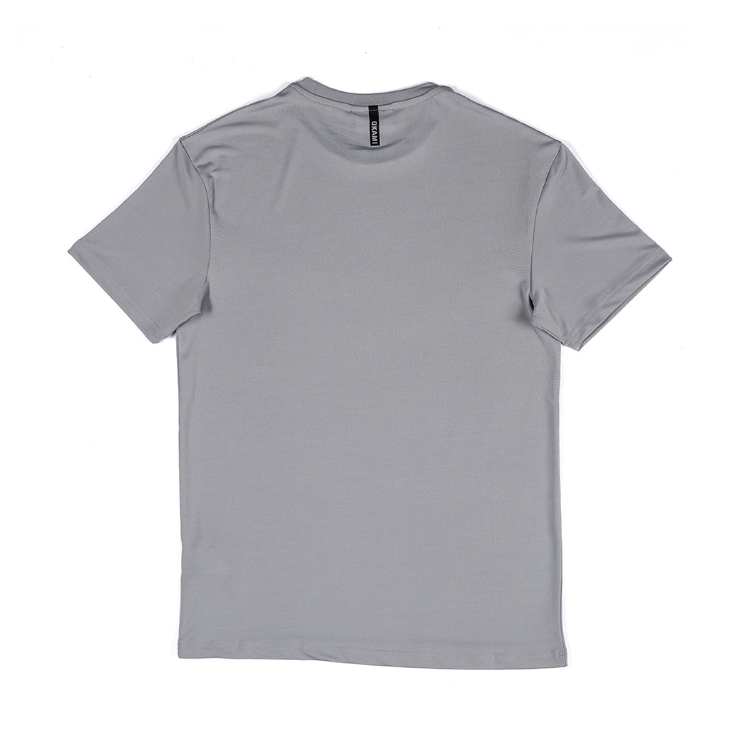 Legacy Tee- Light Grey - Okami Sport