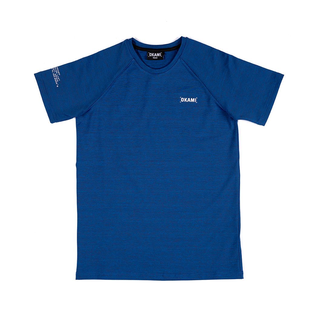 Limit Tee- Cobalt Space Dye - Okami Sport