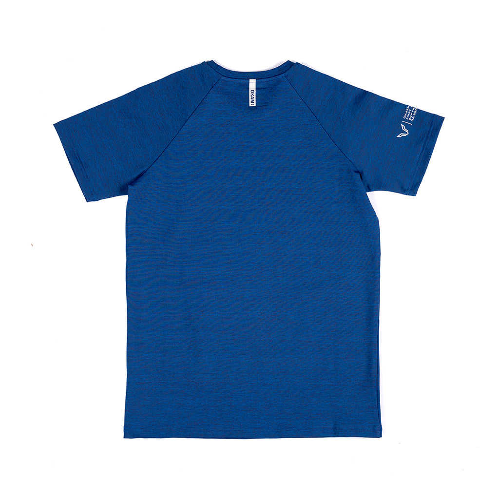 Limit Tee- Cobalt Space Dye - Okami Sport