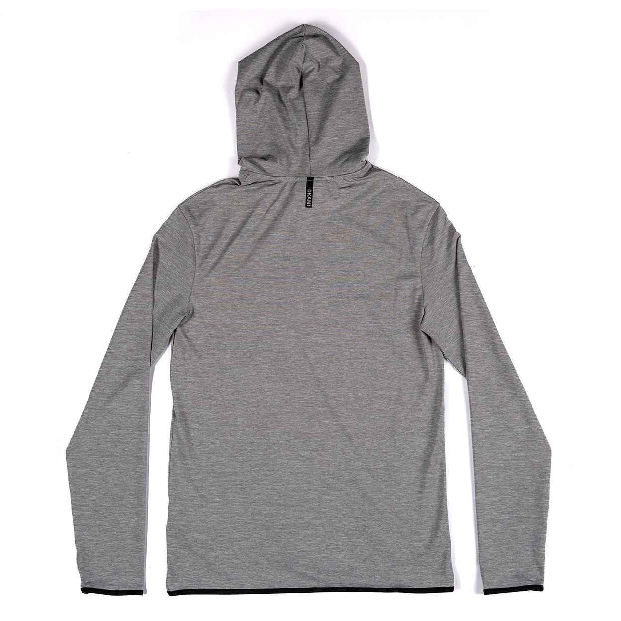 Process LS Top- Light Grey Space Dye - Okami Sport