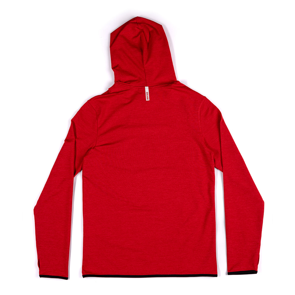 Process LS Top- Red Space Dye - Okami Sport