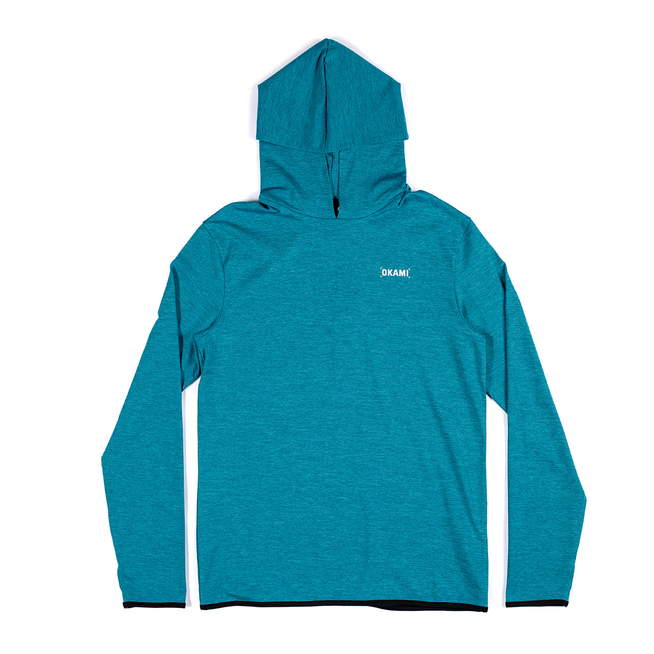 Process LS Top- Teal Space Dye - Okami Sport