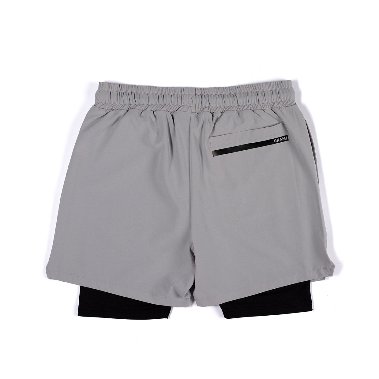 Summit 7 inch Short – Light Grey - Okami Sport